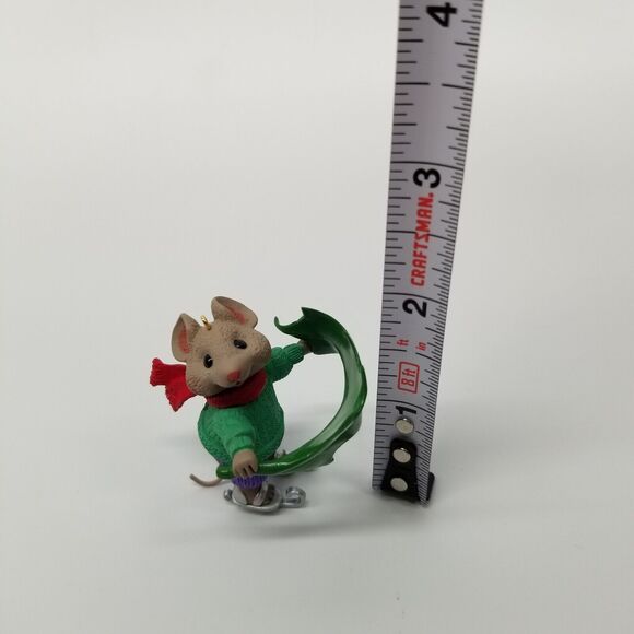 Hallmark BREEZIN' ALONG Mouse on Skates Keepsake Ornament w/ Box~NEW 1997 - Picture 7 of 7